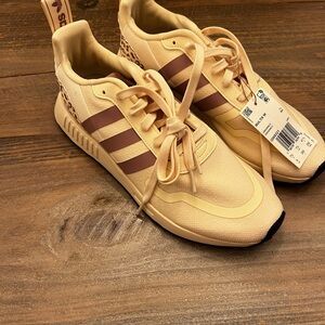 adidas Women's Athletic Shoes in Beige and Brown